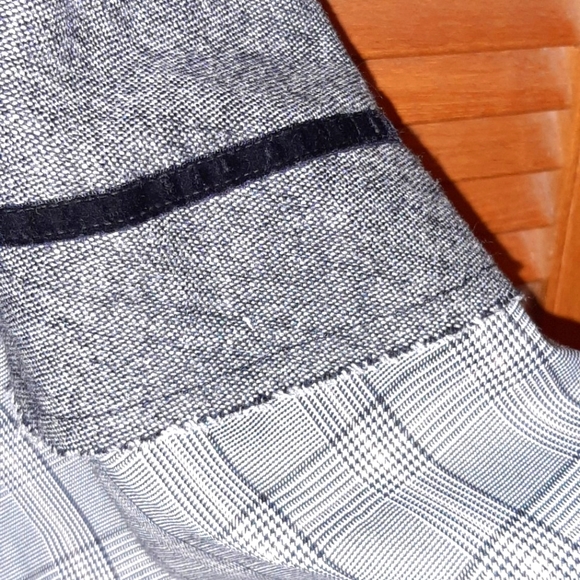Y2K Stunning Grey & Black Midi Skirt - Picture 5 of 12